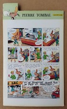 --- PIERRE TOMBAL. INTERCALAIRE DE LIBRAIRIE ---  DUPUIS