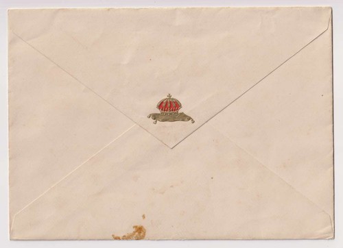 E3837: Hawaii #30 on 1883 Coronation Ball Invitation Cover