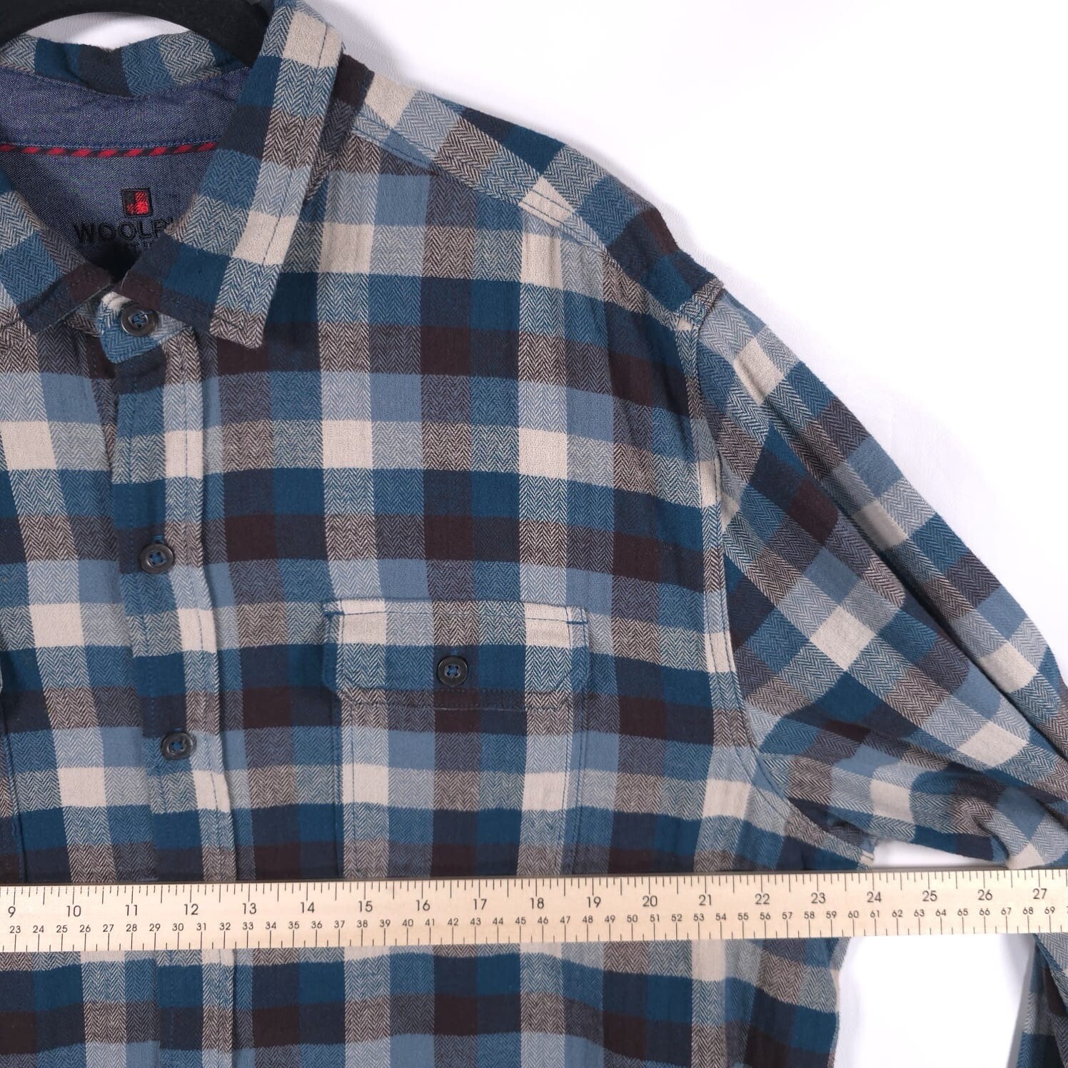 WOOLRICH Button Down Ultimate Flannel Long Sleeve… - image 4