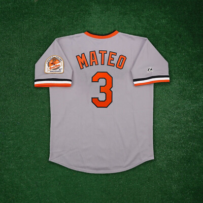 Jorge Mateo Baltimore Orioles 1984 Cooperstown Grey 30th Anniv