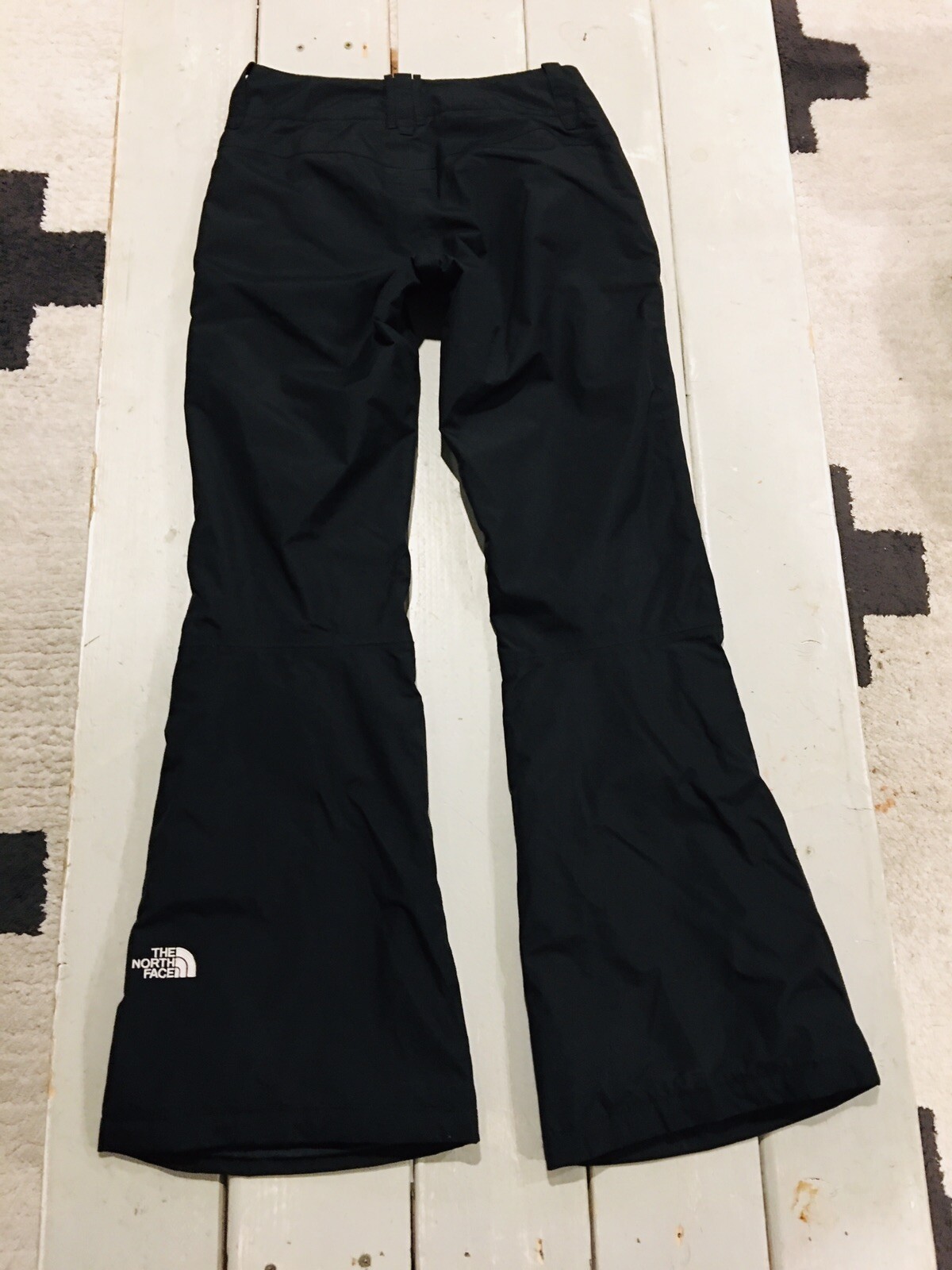 North Face Women's Snow Ski Pants Size XS Small Black Hyvent Snowboard