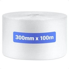BUBBLE WRAP 300MM x 100 METERS CUSHIONING QUALITY BUBBLE LONG ROLL