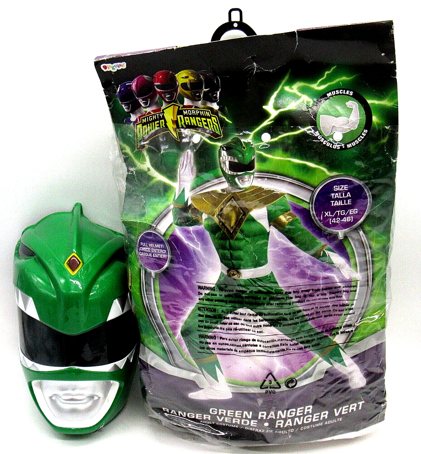 Green Power Ranger Adult Sized XL Costume