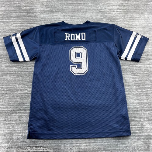 Dallas Cowboys Jersey Size XL Youth Tony Romo #9 NFL Football Blue - Picture 8 of 9