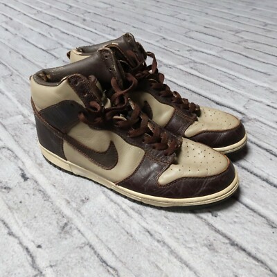 Nike x Mark Ronson Dunk High Premium 306968 221 Brown LE Size 10.5