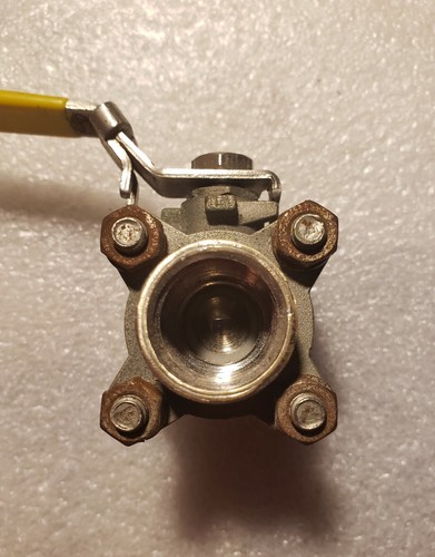 Válvula de bola de acero inoxidable Jomar de 1/2" 3 piezas - Imagen 5 de 5