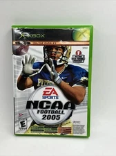NCAA Football 2005 / Top Spin Combo Microsoft Xbox, 2004 CIB Complete Tested