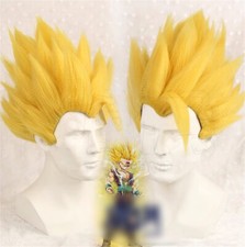 Dragon Ball Super Saiyan Son Gohan Goku Cosplay Hair Wig Short Men Party Prop