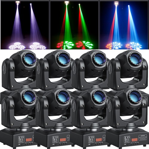 Moving Head Stage Lighting 120W RGBW LED DJ DMX Spot Beam Bar Disco Party Lights - Picture 17 of 20