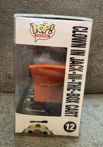 Funko Pop Clown in Jack In The Box Cart - #12 Nightmare Before Christmas - Rare - Picture 2 of 6