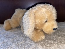 Aurora Plush Dog Golden Retriever Yellow Lab Labrador Puppy Floppy EUC