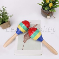 4 x Mahogany Castanets Clappers for Percussion Lover  Wooden Maracas