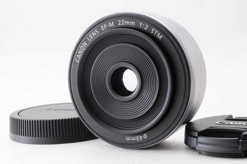 Canon EF-M 22mm f/2 STM Wide Angle Lens Silver For EOS M EFM Canon EF-M 22mm f/2 STM Wide Angle Lens Silver For EOS M EFM