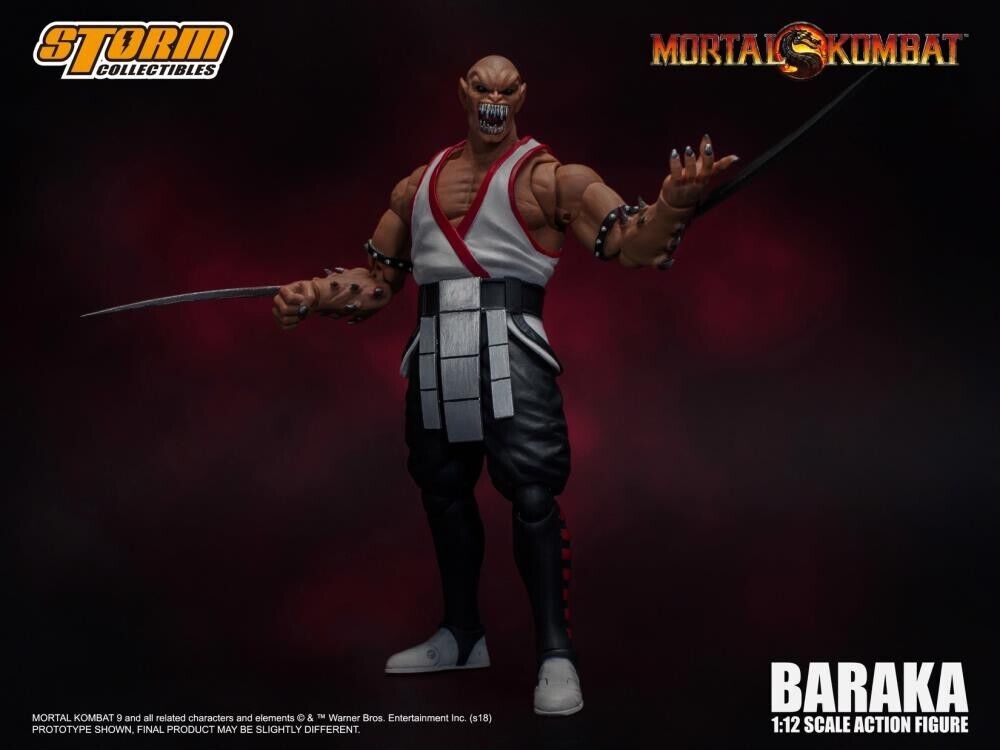 Zoofy International Mortal Kombat 6 Mk9 Action Figure: Baraka