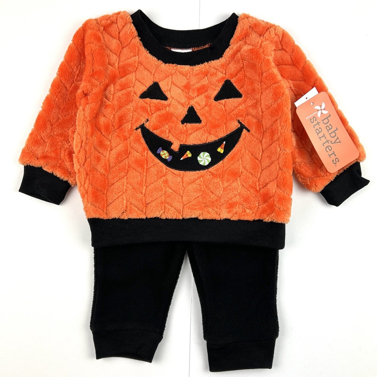 Baby Starters Months Baby Boy Girl First Halloween Pumpkin