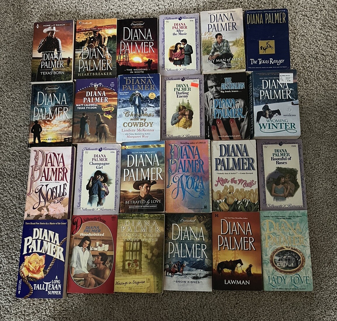 Diana Palmer Lot of 55 Paperback Books eBay