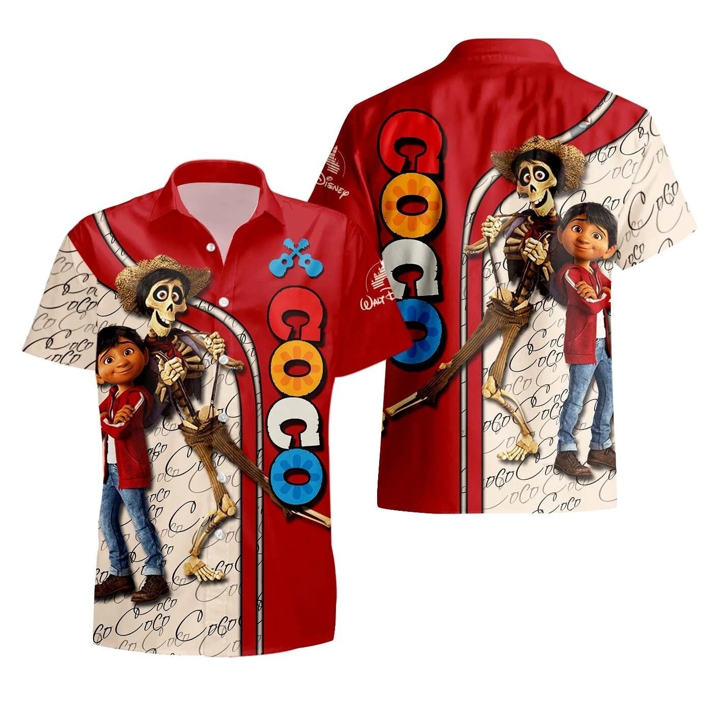 Miguel Coco Day of the Dead Hawaiian Shirt