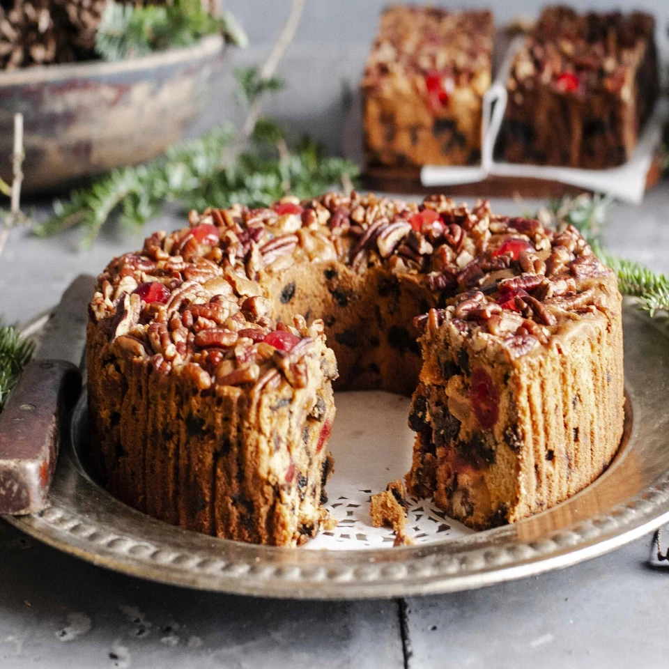 Jane Parker Classic Light Fruit Cake 48 Ounce Fruitcake FRESH FREE SHIPPING! - Image 3 of 4