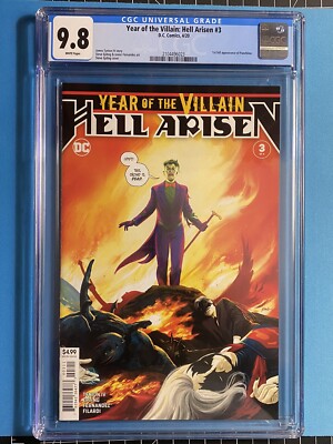 Year of the Villain: Hell Arisen #3 CGC 9.8 First Punchline Appearance 1st Print