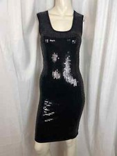 MICHAEL KORS sequined Beaded jersey tank dress size small NEW