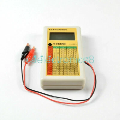 NEW Digital LCD ESR Capacitance Ohm Meter In Circuit Tester NEW - Photo 1/4