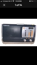 Vintage Emerson RP6250 AM/FM/TV Weather Band Portable Radio Tested Works