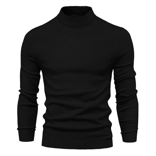 Casual Men's Solid Color Pullover Sweater - Picture 22 of 66