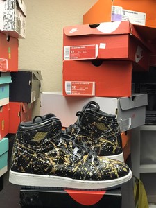 air jordan paint splatter