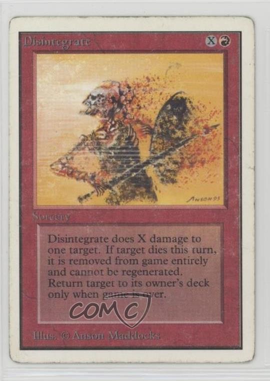 Disintegrate Magic: Unlimited Edition 1993