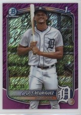 2025 Bowman Chrome Prospects Fuchsia Shimmer Refractor /199 Cris Rodriguez 14md