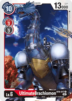 UltimateBrachiomon BT8-017 C New Awakening Digimon TCG