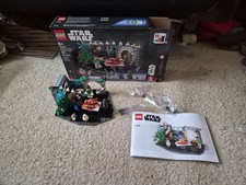 LEGO Star Wars Millennium Falcon Holiday Diorama 40658 Complete With Box & Book