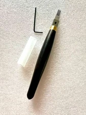 Printmaking Woodcut Carving Push Rows Line  Cutter Chisel Tool 5 line V shape