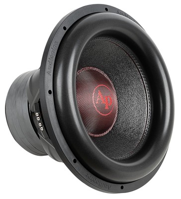 15'' 1400W RMS Dual 2-Ohm Quad Stack Composite Cone Subwoofer Audiopipe
