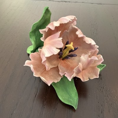 VTG Lenox Parrot Tulip figurine Lenox Garden Collection