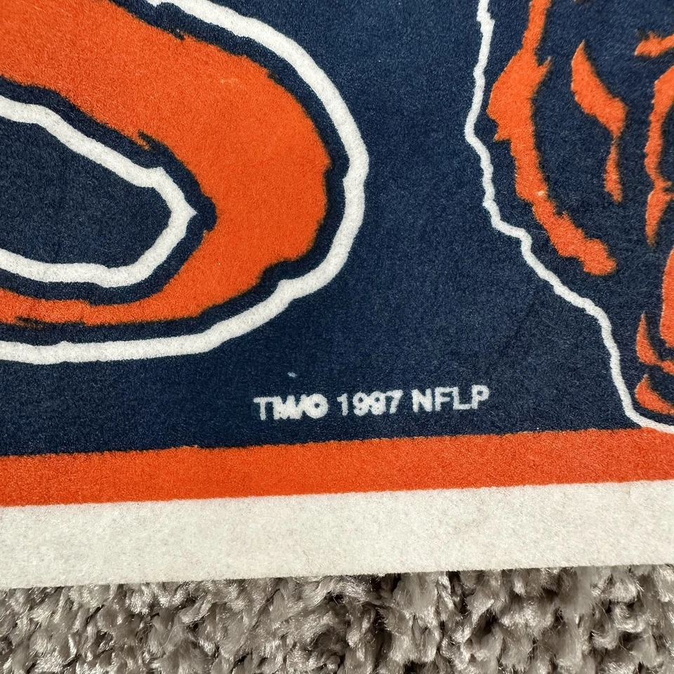 Banderín de colección de los Chicago Bears NFL Bear gráfico logotipo clásico Foto 4 de 4