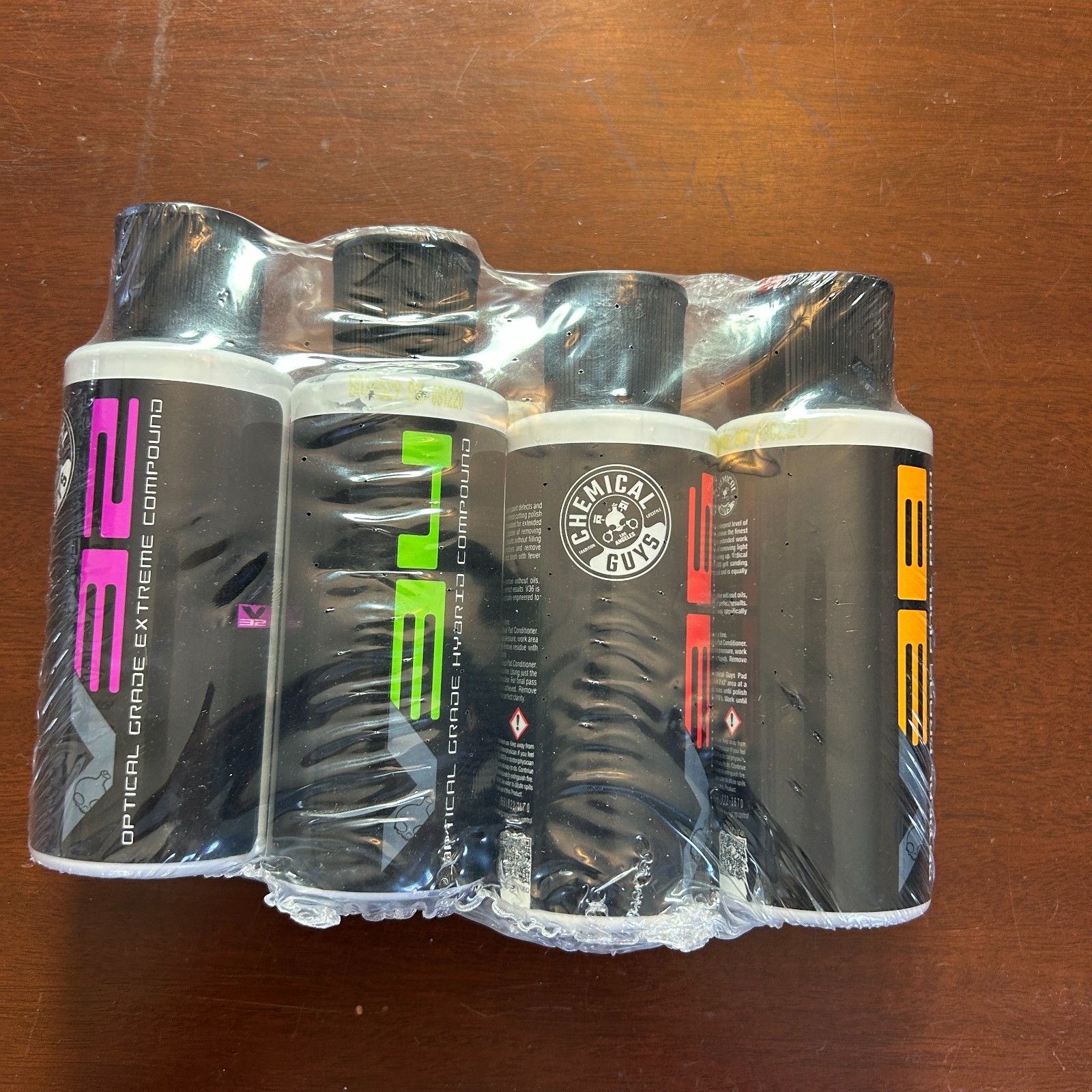 Chemical Guys GAP_VKIT_04 V Line Polish & Compound Sample Kit 4 oz 32 34 36 38