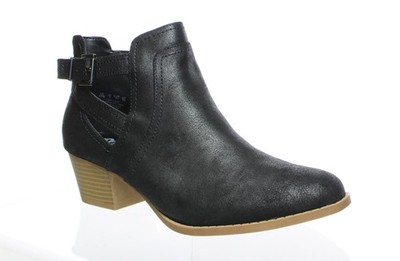 Fergalicious Womens Banger Black Ankle Boots Size 11 (1555857)