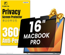 360   Privacy Screen Protector with Macbook 16 Inch 2021 2022 2023 M1 M2