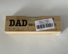 Papa You're A Level Above The Rest Bambus Wasserwaage mit Flaschenöffner Vatertag 