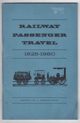 1962 BUCHEISENBAHN PERSONENFAHRT 1825 1880 DAMPFZUG PULLMAN WAGEN 34 PP