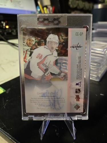 2021-22 Clear Cut Garrett Pilon Exclusives Rookie Auto /65 - Picture 2 of 2