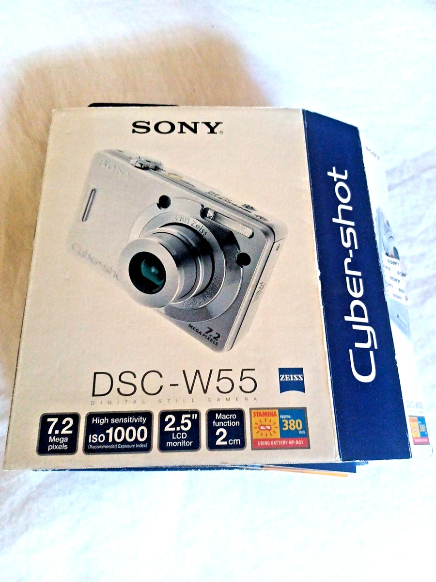 Sony Cybershot Dsc W55 for sale | eBay