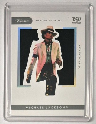 2025 Michael Jackson /15 Silhouette Relic Patch Keepsake Bad World Tour #269