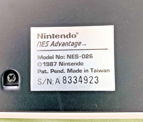 Nintendo NES Advantage Joystick Controller NES-026 Genuine OEM 1987 Authentic