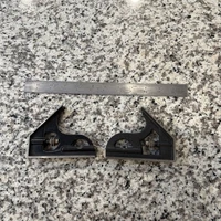 vintage starrett 12 inch combination square set