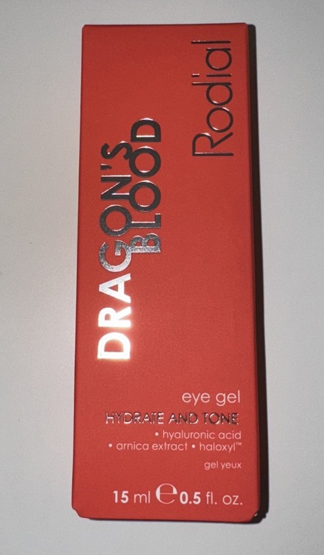 🐉 Rodial Dragon’s Blood Eye Gel – Hydrate & Tone – 15mL / 0.5fl oz | Hydrating