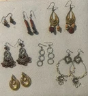 Lot of Vintage Costume Jewelry Earrings