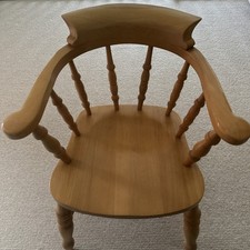 Wooden Captain’s Chair  - good condition and comfortable