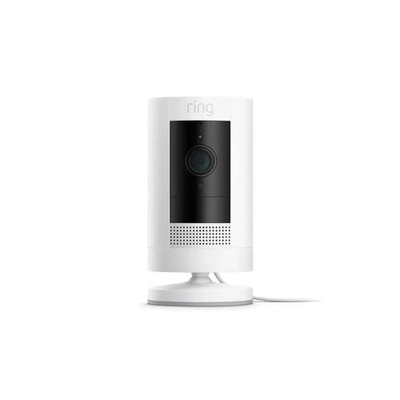 Ring Alarm Stick Up Cam Battery 3rd Gen Wireless 1080p HD Security Camera White